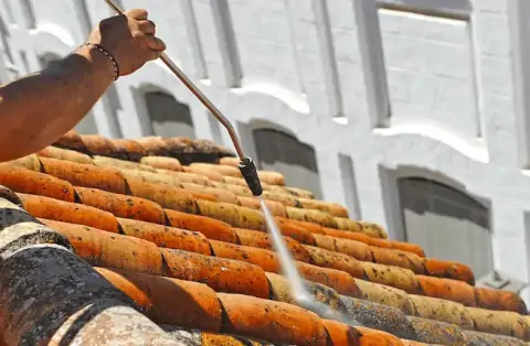 Nettoyage de toitures - Mandres-la-Côte